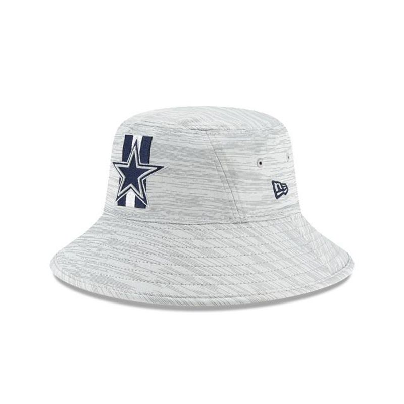 NFL Dallas Cowboys Official Training Stretch (AYH4485) - Blue New Era Bucket Hats